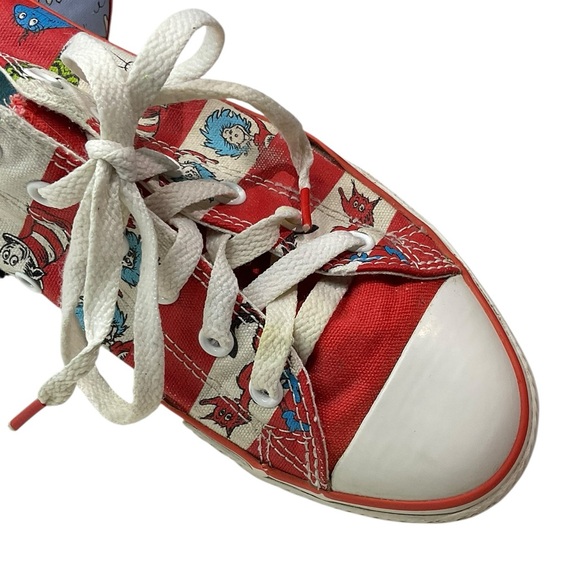 Converse Dr Seuss Sneakers Size 5.5 Men’s 7.5 Women’s - Picture 7 of 9